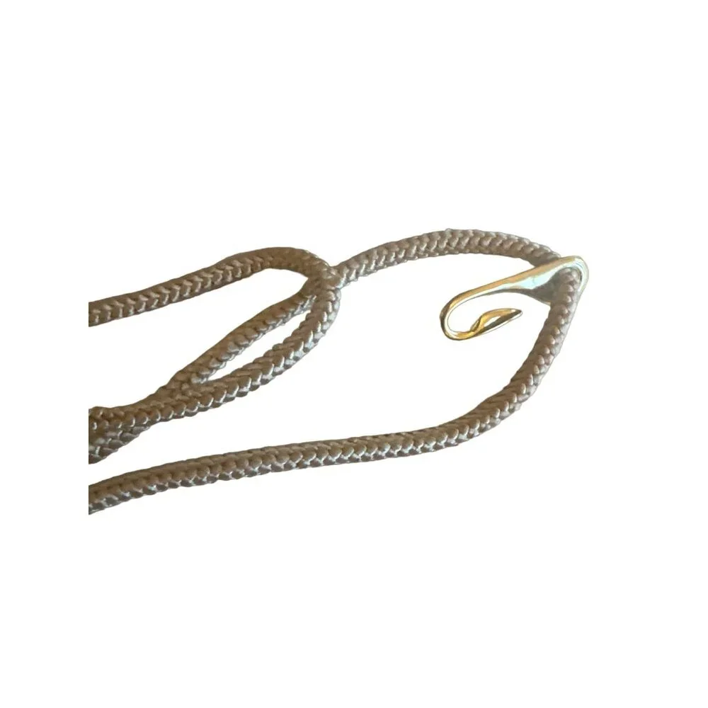 Twisted Animal Print Beige Black Waist Belt‎ Size M / L